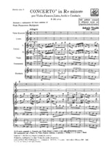 Concerto en ré min. - F. 12 n° 38 - Partitura - VIVALDI - Partition